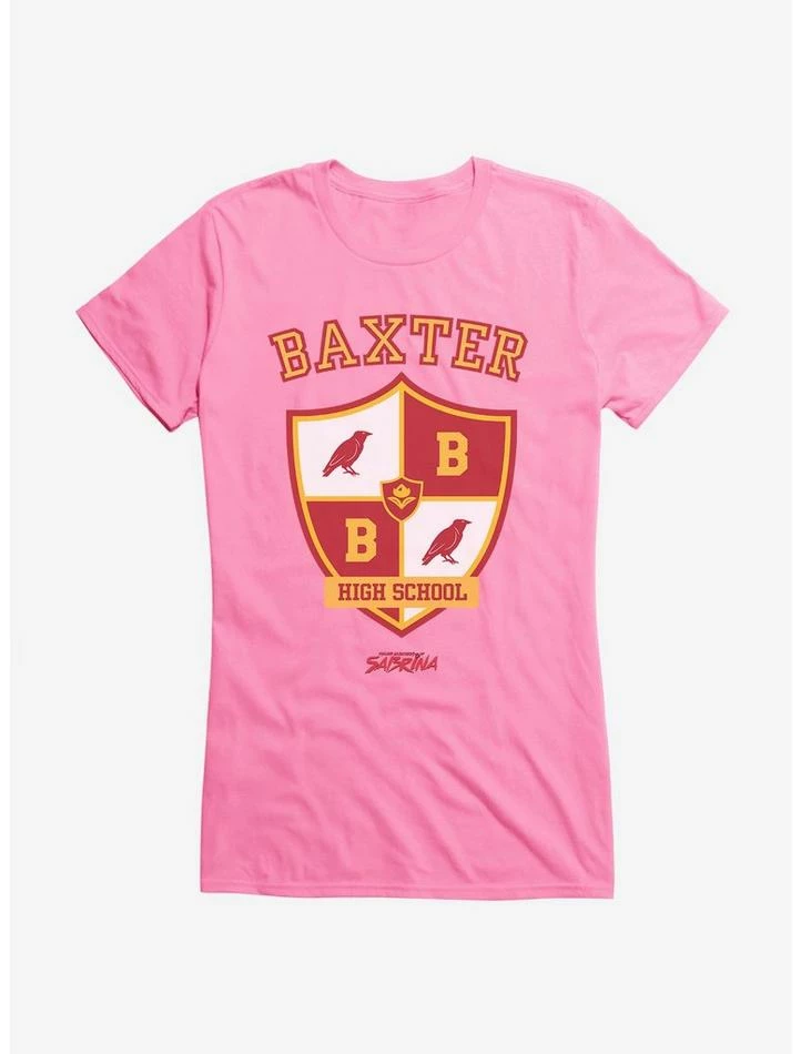 Best reviews of π Chilling Adventures Of Sabrina Baxter High Emblem Icon π§ Girls T-Shirt π₯ - Image 5