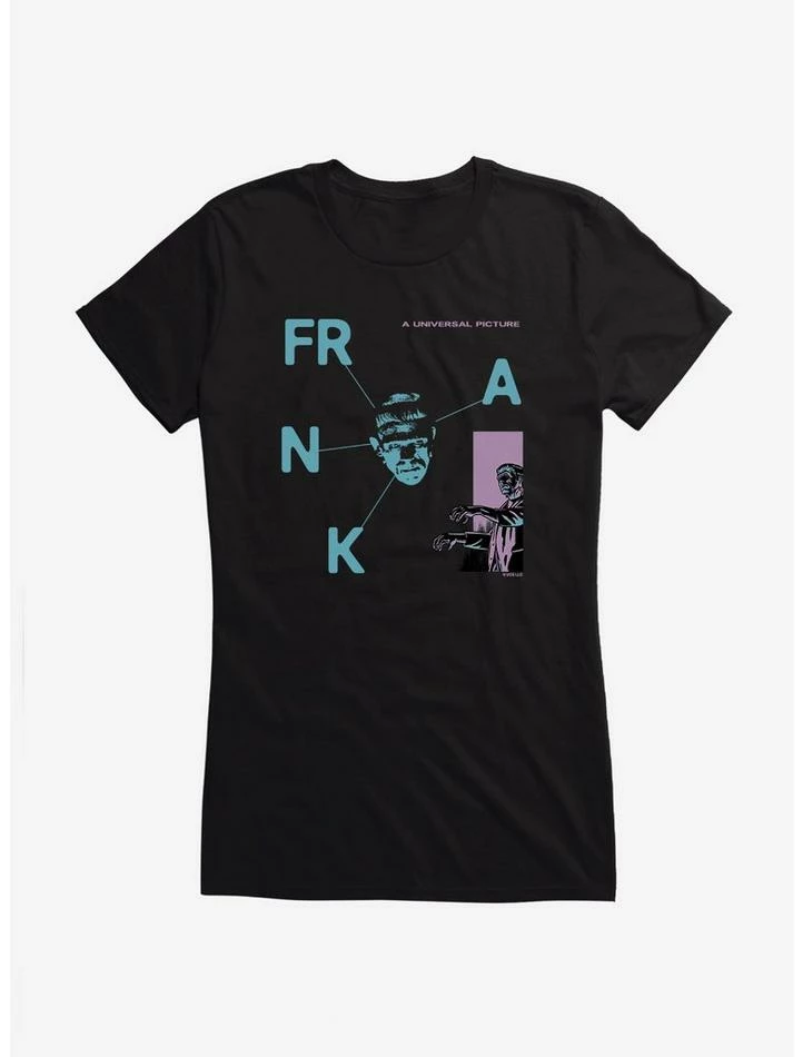 Best deal 😉 Frankenstein Frank The Monster 👧 Girls T-Shirt 🔥 - Image 3