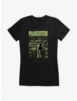 Discount ⌛ Frankenstein The Monster 👧 Girls T-Shirt 🎁