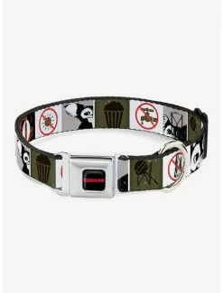 Best reviews of 😍 Gremlins Gizmo Poses Rules Blocks Seatbelt Buckle 🦮 Dog Collar 😍