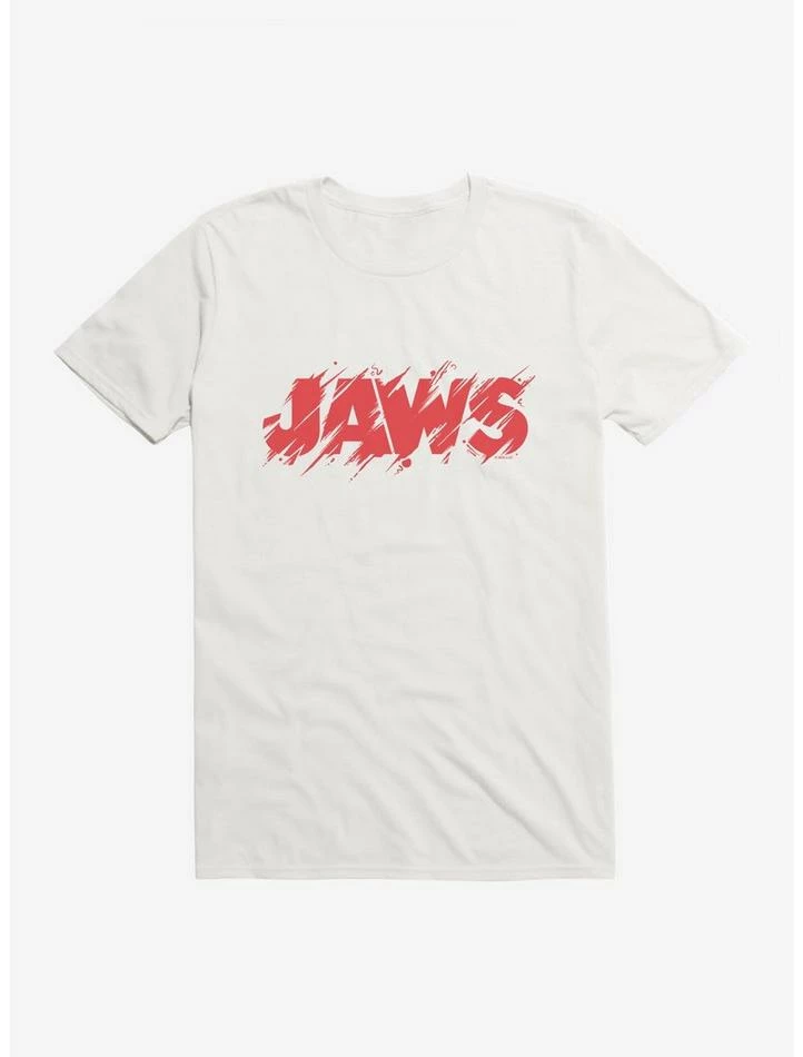 Best reviews of π Jaws Classic Thrash Title Script T-Shirt π - Image 6