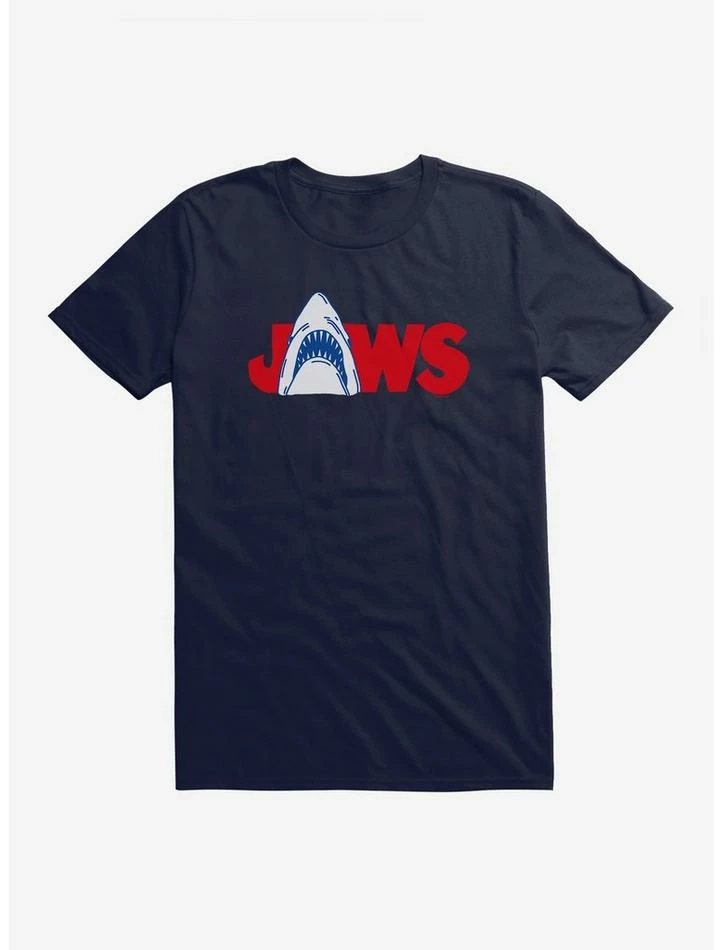 Best deal ๐ Jaws Logo T-Shirt โค๏ธ - Image 5