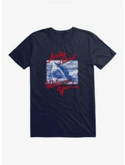Budget 🎁 Jaws Welcome Card T-Shirt 🥰