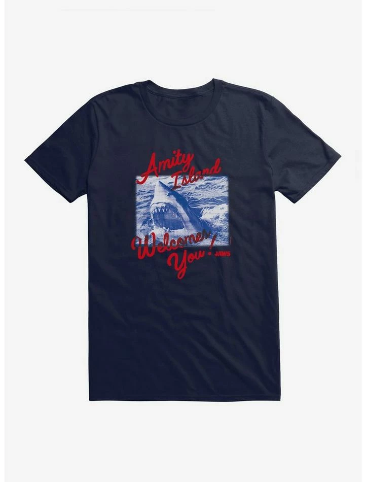 Budget π Jaws Welcome Card T-Shirt π₯°