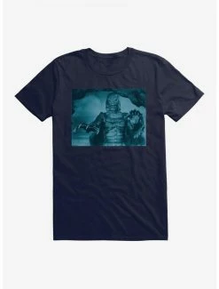 Wholesale 🧨 Creature From The Black Lagoon Live Action Blue Scene T-Shirt 🥰