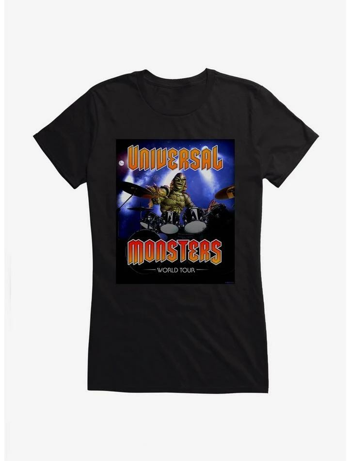 Coupon π₯ Creature From The Black Lagoon Universal Monsters Band π§ Girls T-Shirt π - Image 2