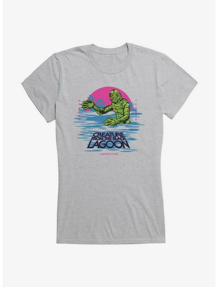 Best reviews of π Creature From The Black Lagoon Pastel Title Art π§ Girls T-Shirt π - Image 3