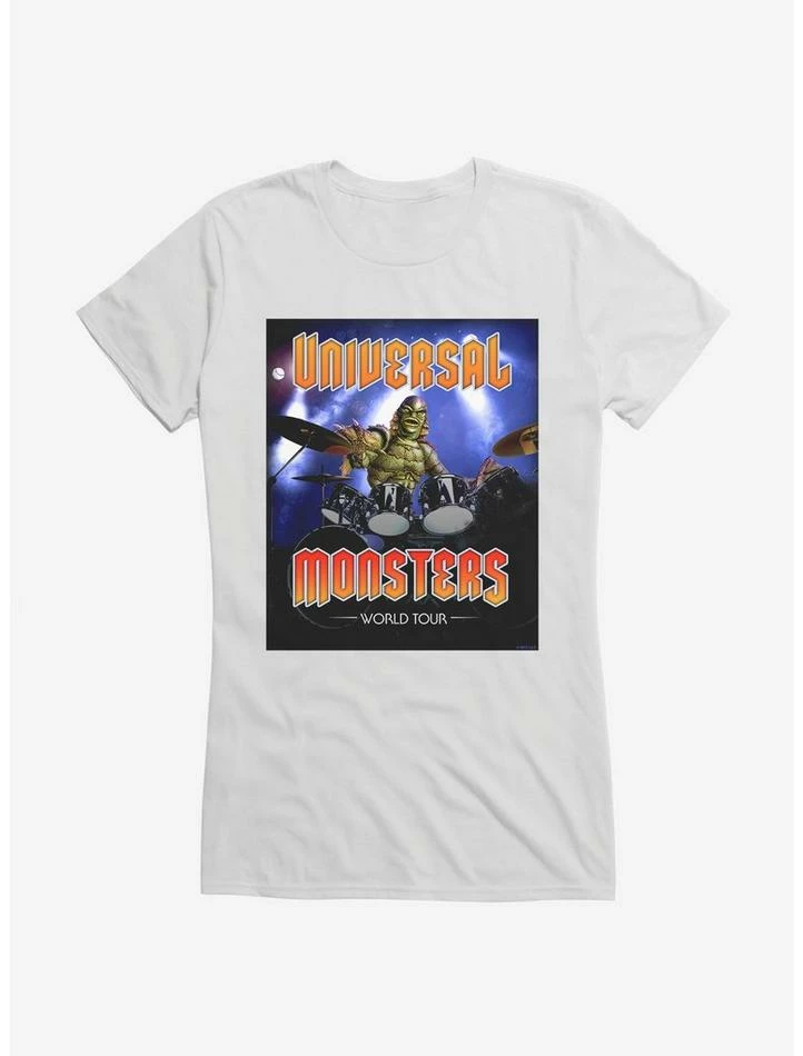 Coupon π₯ Creature From The Black Lagoon Universal Monsters Band π§ Girls T-Shirt π - Image 6