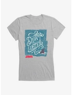 Buy ⭐ Jaws Don't Go In The Water 👧 Girls T-Shirt 👍