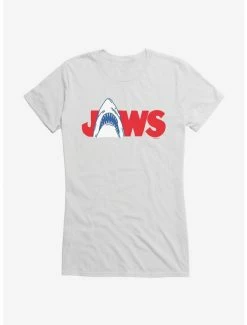 Best deal π Jaws Logo π§ Girls T-Shirt π₯