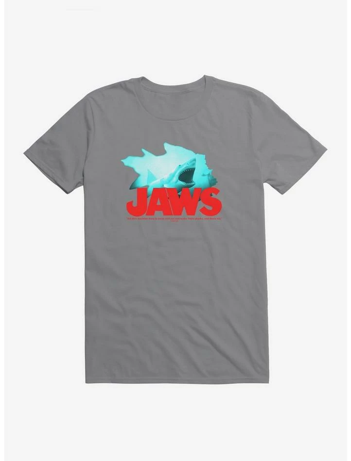 Best Pirce π Jaws Swim And Eat Quote T-Shirt βοΈ - Image 3