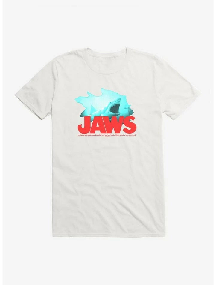 Best Pirce π Jaws Swim And Eat Quote T-Shirt βοΈ - Image 6