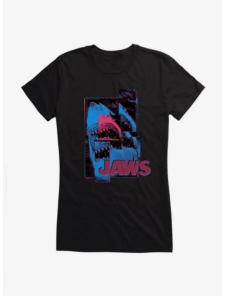 Top 10 π₯° Jaws Danger Scatter Art π§ Girls T-Shirt π - Image 2