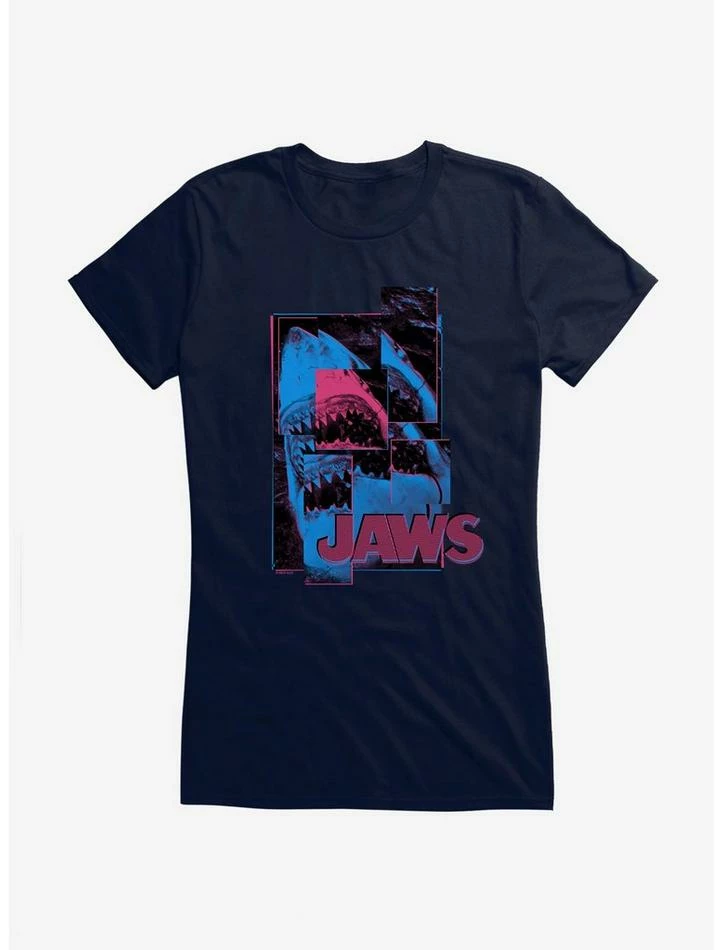 Top 10 π₯° Jaws Danger Scatter Art π§ Girls T-Shirt π - Image 4