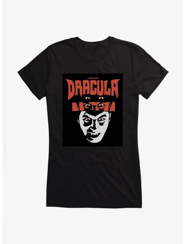 Cheap π Dracula Deadly Gaze π§ Girls T-Shirt π - Image 2