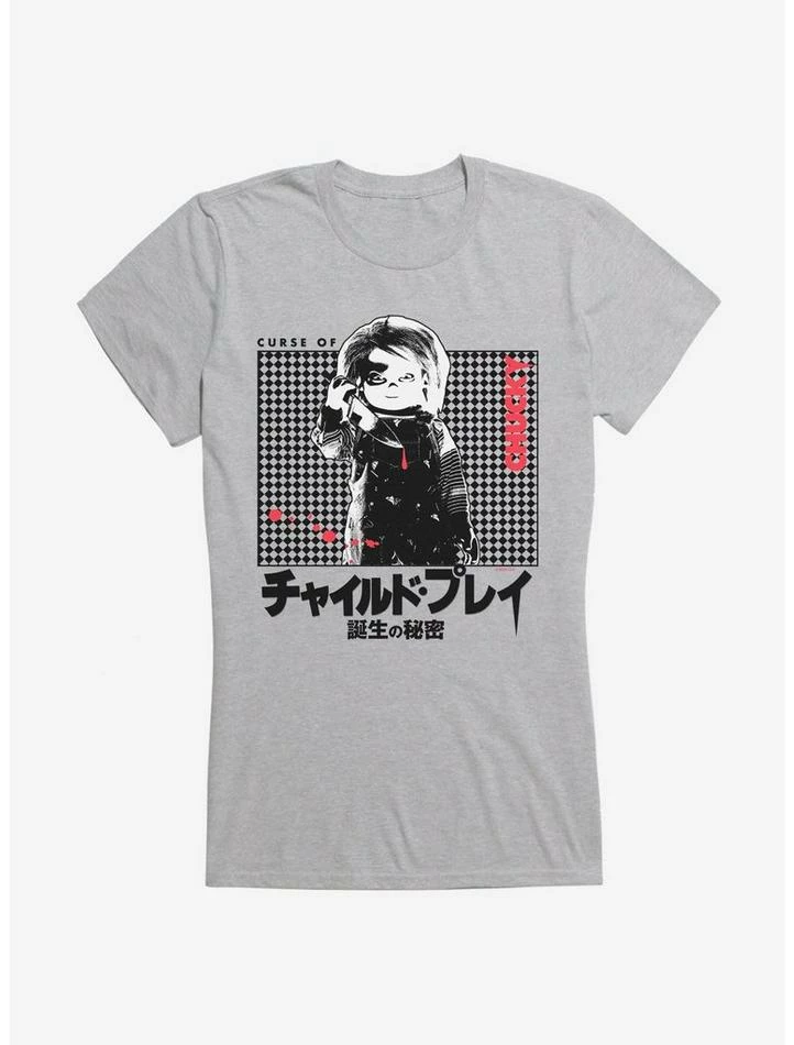 Cheap β Chucky Child Play Japanese Text π§ Girls T-Shirt β€οΈ - Image 3