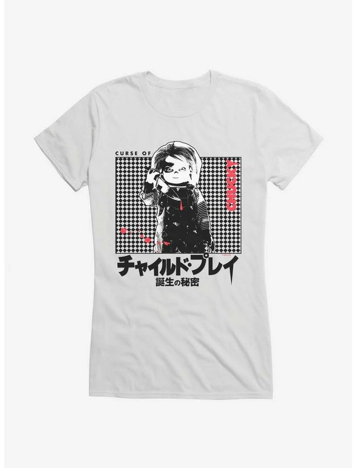 Cheap β Chucky Child Play Japanese Text π§ Girls T-Shirt β€οΈ - Image 6