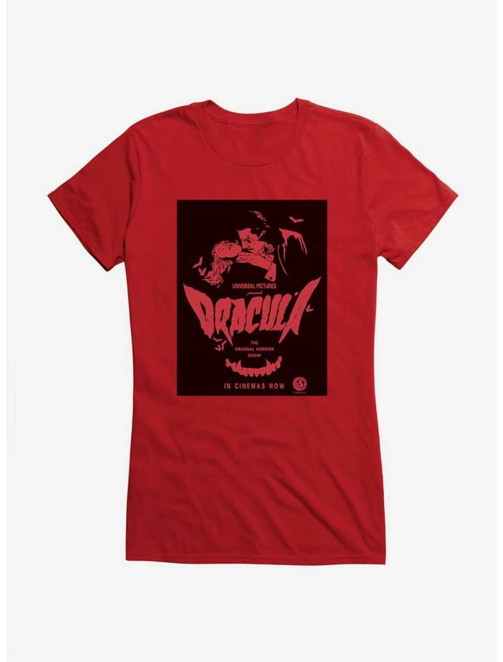 Brand new π― Dracula Poster In Cinemas Now π§ Girls T-Shirt 𧨠- Image 5