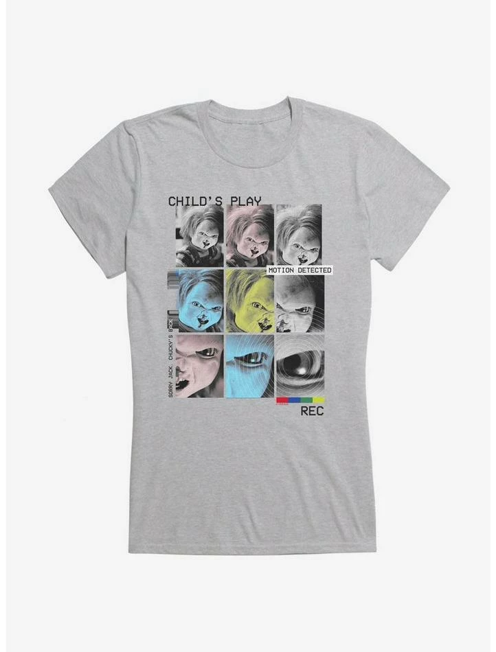 Brand new 𧨠Chucky Child's Play Recording π§ Girls T-Shirt π - Image 3
