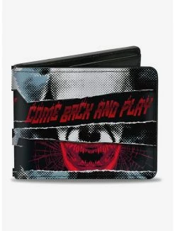 Best reviews of 🤩 It Chapter Two Pennywise Come Back and Play Collage Bifold Wallet 👏