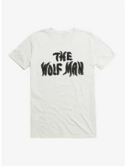 Coupon 😀 The Wolf Man Spooky Font T-Shirt 💯