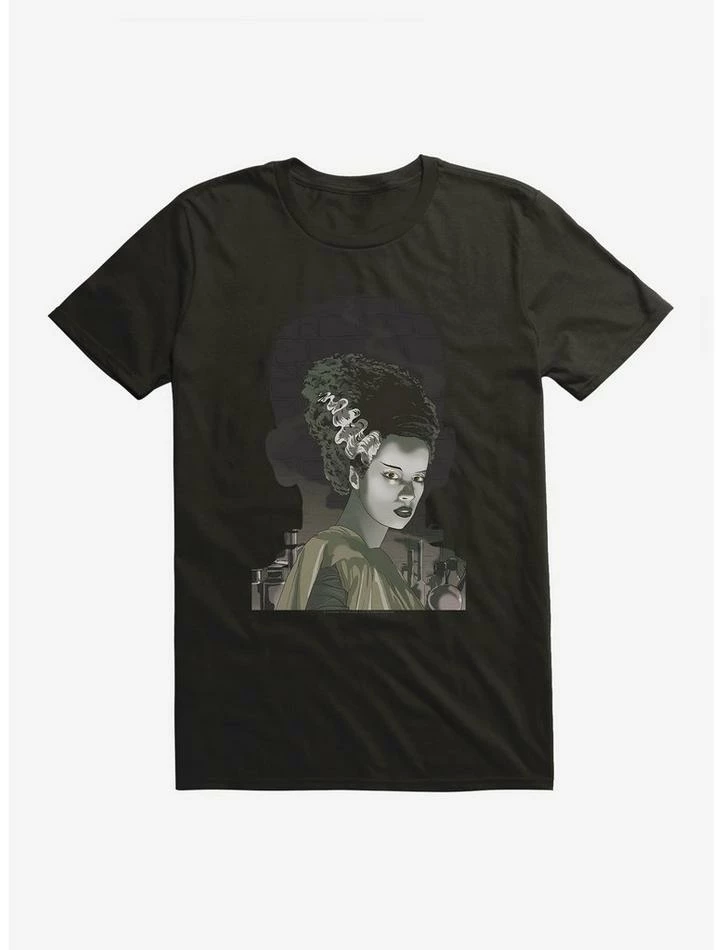 Budget π Universal Monsters Bride Of Frankenstein Shadows T-Shirt π₯