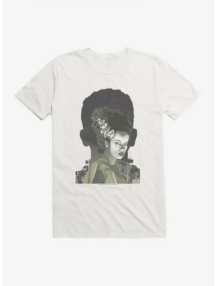Budget π Universal Monsters Bride Of Frankenstein Shadows T-Shirt π₯ - Image 4