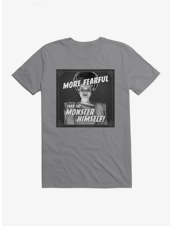Wholesale π Universal Monsters Bride Of Frankenstein More Fearful T-Shirt β€οΈ - Image 2