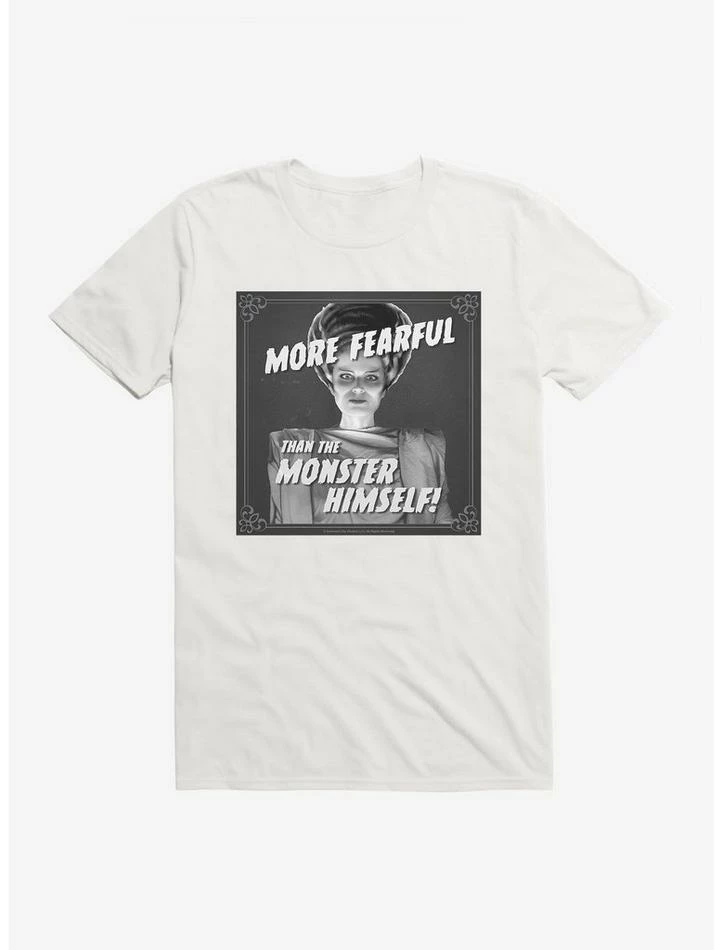 Wholesale π Universal Monsters Bride Of Frankenstein More Fearful T-Shirt β€οΈ - Image 5