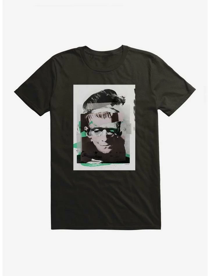 Best deal π Universal Monsters Frankenstein Distorted Portrait T-Shirt π - Image 4