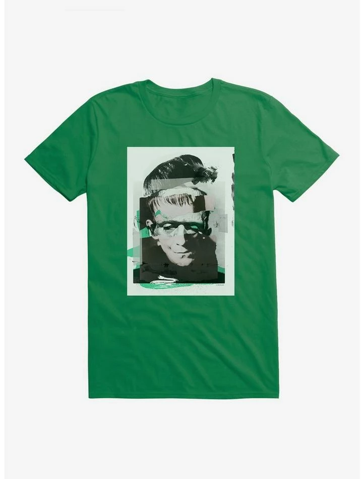 Best deal π Universal Monsters Frankenstein Distorted Portrait T-Shirt π - Image 6