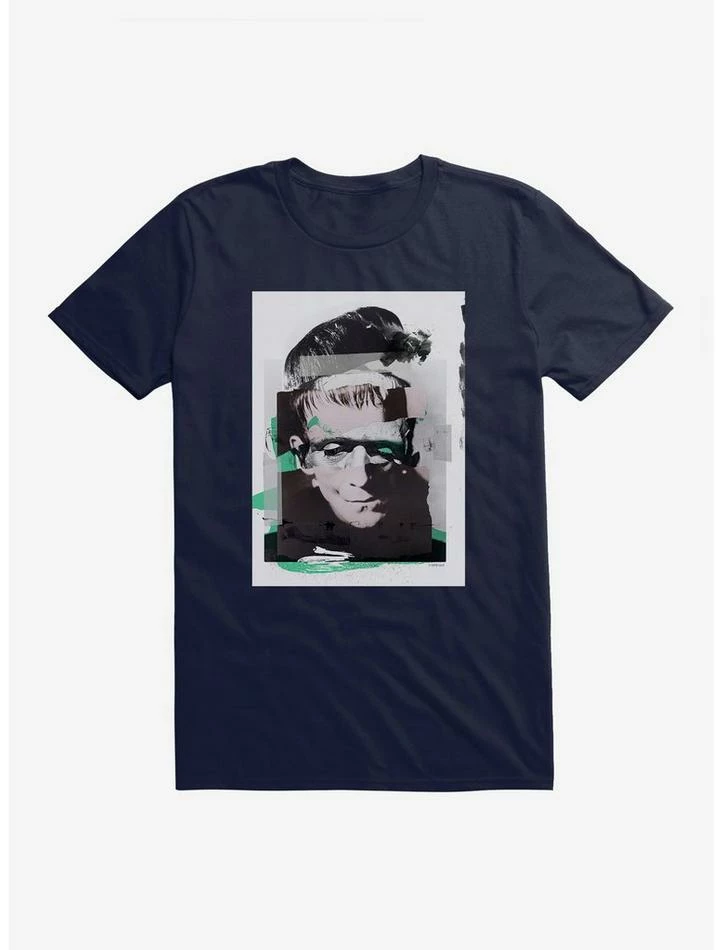 Best deal π Universal Monsters Frankenstein Distorted Portrait T-Shirt π - Image 2