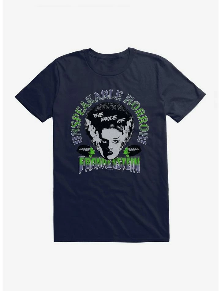 Hot Sale ๐ Universal Monsters Bride Of Frankenstein Unspeakable Horror T-Shirt ๐ - Image 6