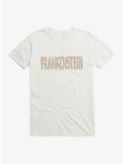 Buy 🛒 Universal Monsters Frankenstein Font Stitches T-Shirt 🤩