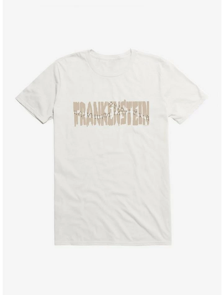 Buy π Universal Monsters Frankenstein Font Stitches T-Shirt π€©