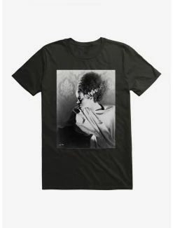 Flash Sale 🌟 Universal Monsters Bride Of Frankenstein Side Pose T-Shirt 😀