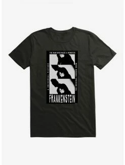 Promo 🔥 Universal Monsters Frankenstein Shadows T-Shirt 😉