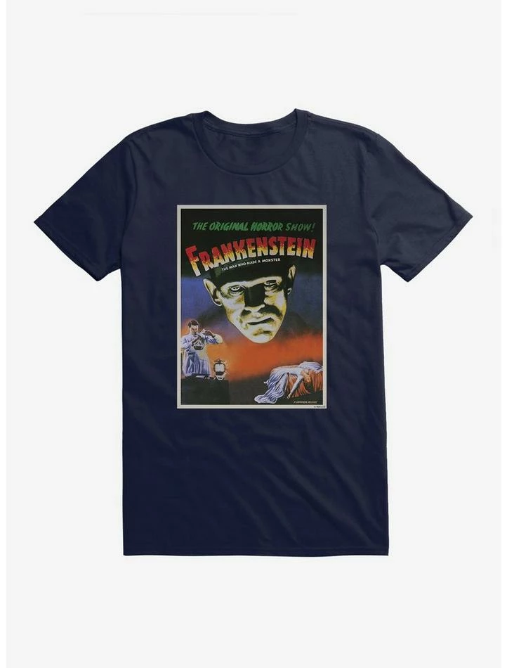 Best reviews of β¨ Universal Monsters Frankenstein Vintage Poster T-Shirt β€οΈ - Image 6