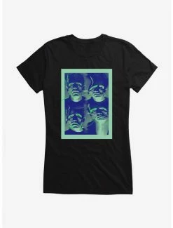 Coupon π₯° Universal Monsters Frankenstein Distorted π§ Girls T-Shirt π