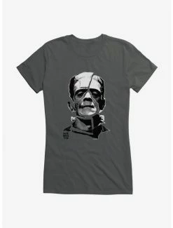 Wholesale 🥰 Universal Monsters Frankenstein Face Tear 👧 Girls T-Shirt ⌛
