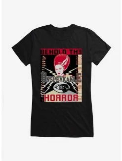 New β Universal Monsters Bride Of Frankenstein Unspeakable π§ Girls T-Shirt π