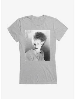 Flash Sale 🔥 Universal Monsters Bride Of Frankenstein Movie Frame 👧 Girls T-Shirt 💯