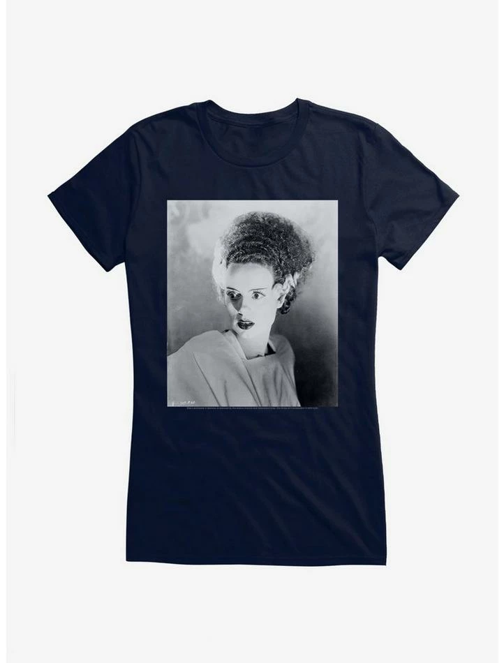 Flash Sale π₯ Universal Monsters Bride Of Frankenstein Movie Frame π§ Girls T-Shirt π― - Image 5