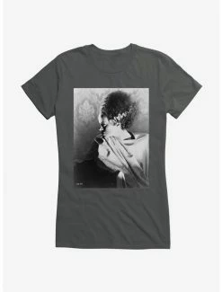Wholesale 🥰 Universal Monsters Bride Of Frankenstein Side Pose 👧 Girls T-Shirt 🛒