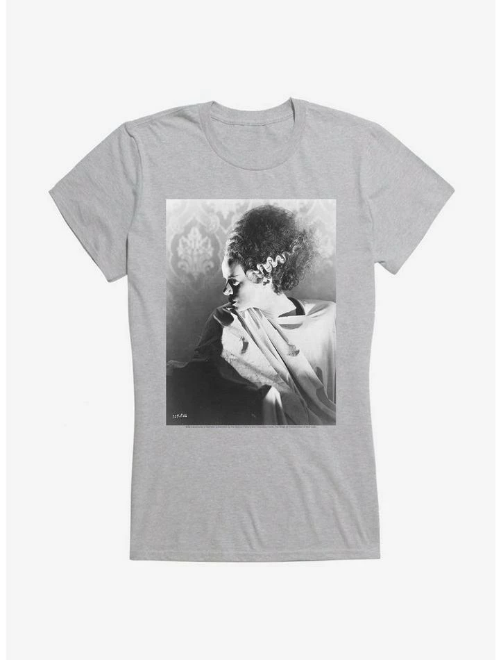 Wholesale π₯° Universal Monsters Bride Of Frankenstein Side Pose π§ Girls T-Shirt π - Image 3