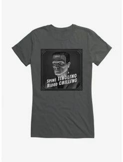 Coupon π Universal Monsters Frankenstein Spine Tingling π§ Girls T-Shirt π―