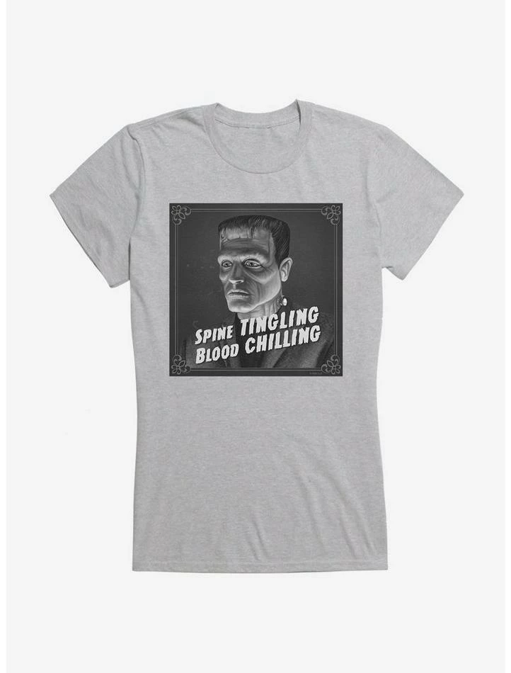 Coupon π Universal Monsters Frankenstein Spine Tingling π§ Girls T-Shirt π― - Image 4