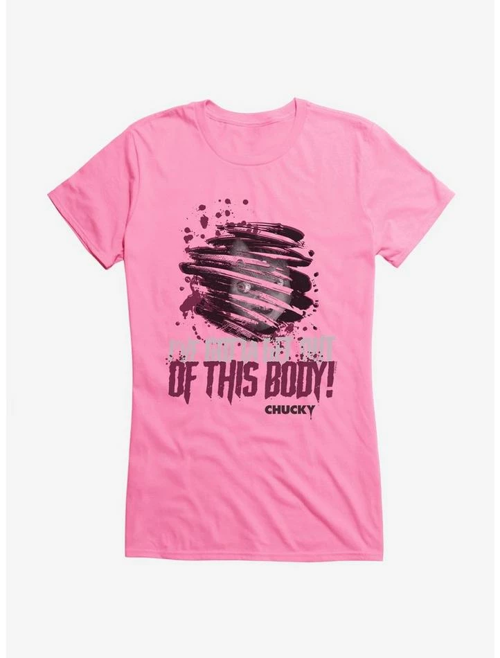 Outlet π₯° Chucky Out Of This Body π§ Girls T-Shirt π - Image 3