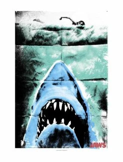 Wholesale 🛒 Jaws Beware While You Swim Poster 🌟