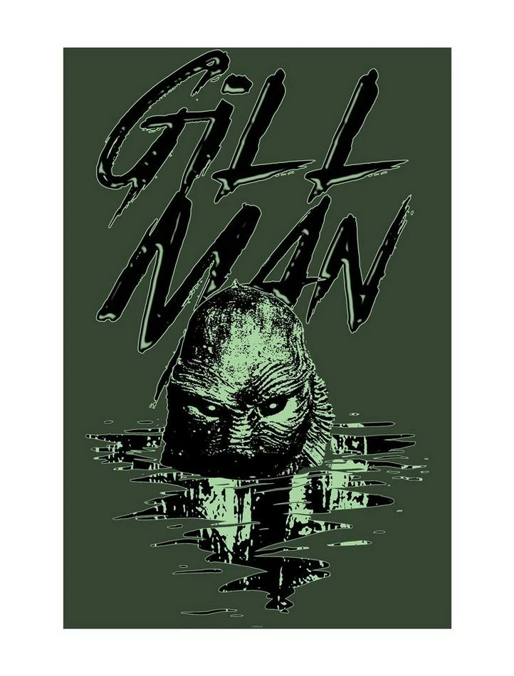 Brand new β Universal Monsters Creature From The Black Lagoon Gill Man Poster π